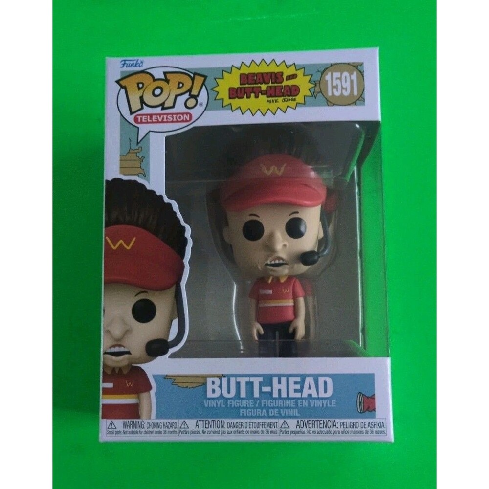 Funko Pop! Beavis & Butt-Head - Butt-Head #1591 w/ Protector Case
